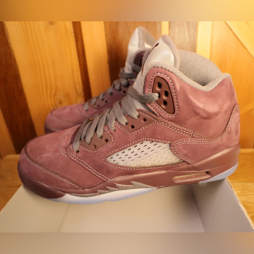 Air Jordan 5 /Dark burgundy Kids 5.5 - New, Original Box No Lid